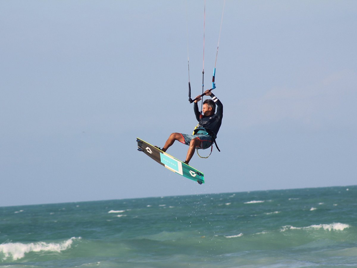 Kitesurfing at El Cuyo