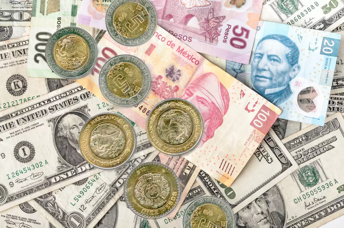Exchange USD to Mexican Pesos 
